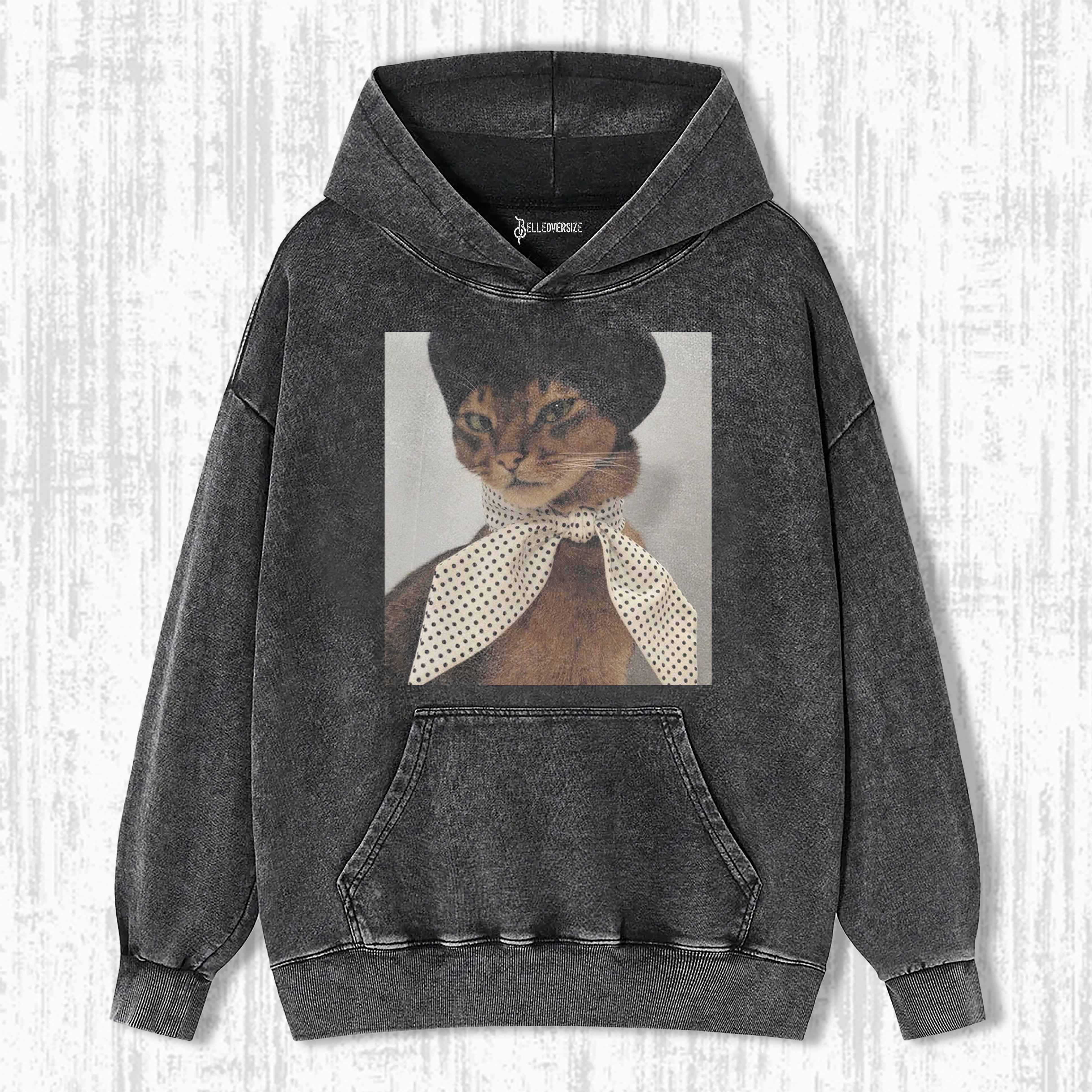 WACKY CAT  HOODIE
